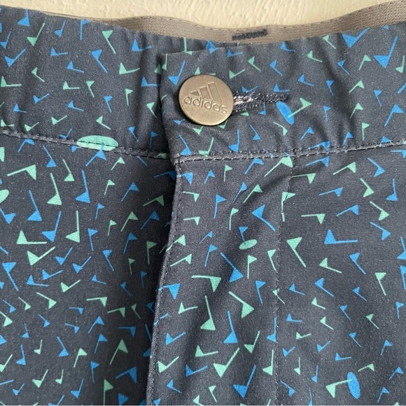 Adidas Ultimate 365 Golf Shorts Mens Size 32 All Over Logo Print golf tees - Picture 8 of 15